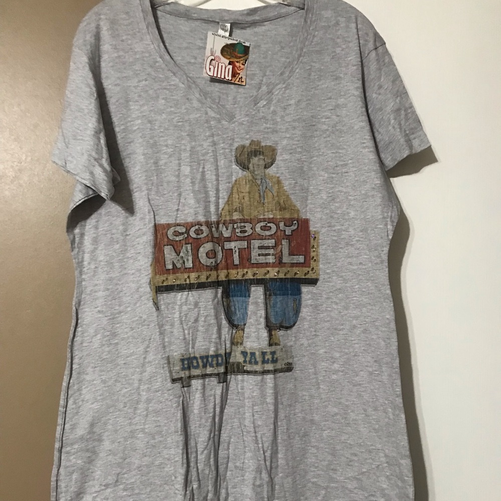 Cowboy Motel T-shirt dress